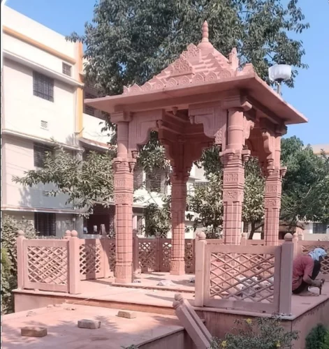 Marbal Chhatri Pink Or Red